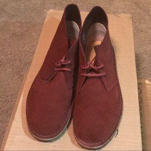 Size 12 Light Brown Clark Chukka Boots